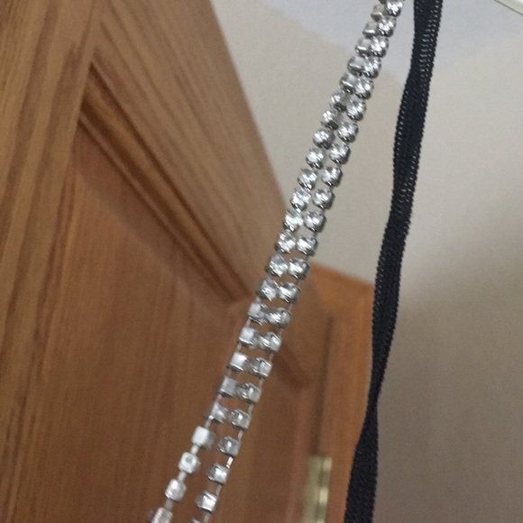 Blue velvet juniors dress - Picture 4 of 4